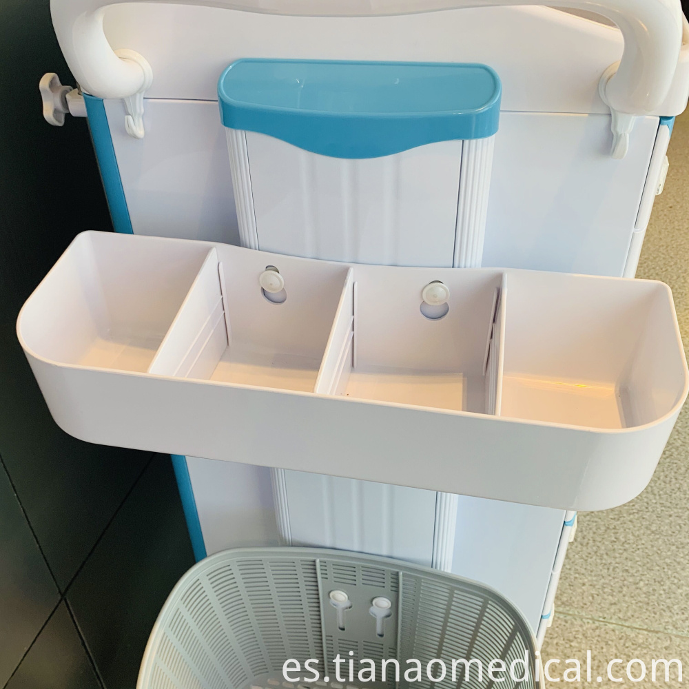 Carro de carretilla médica de anestesia fácil de usar Medical Easy-optional Anesthetia Trolley Cart